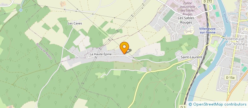 localisation de l'entreprise SCI EMR  VILLENEUVE-SUR-YONNE