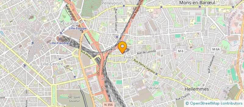 localisation de l'entreprise SCI EMR à LILLE