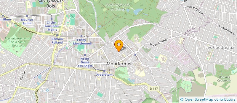 localisation de l'entreprise SCI EMRE à MONTFERMEIL