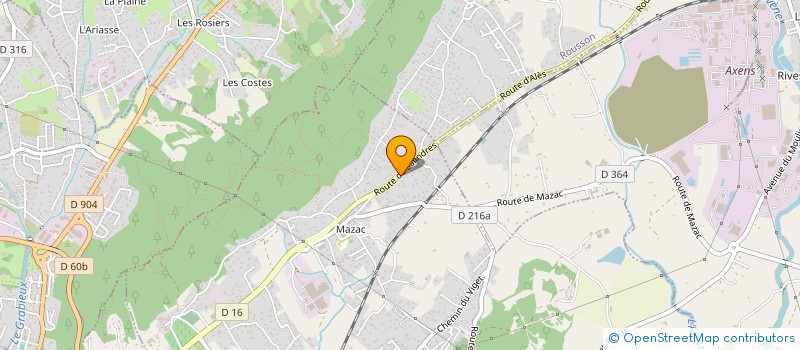 localisation de l'entreprise SCI EMRE ET LARA  SAINT-PRIVAT-DES-VIEUX