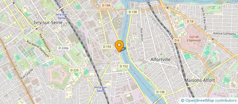 localisation de l'entreprise SCI EMRN  VITRY-SUR-SEINE