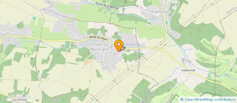 localisation de l'entreprise SCI EMS  OINVILLE-SUR-MONTCIENT