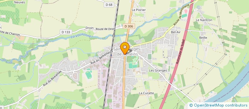 localisation de l'entreprise SCI EMS  SAINT-GEORGES-DE-RENEINS