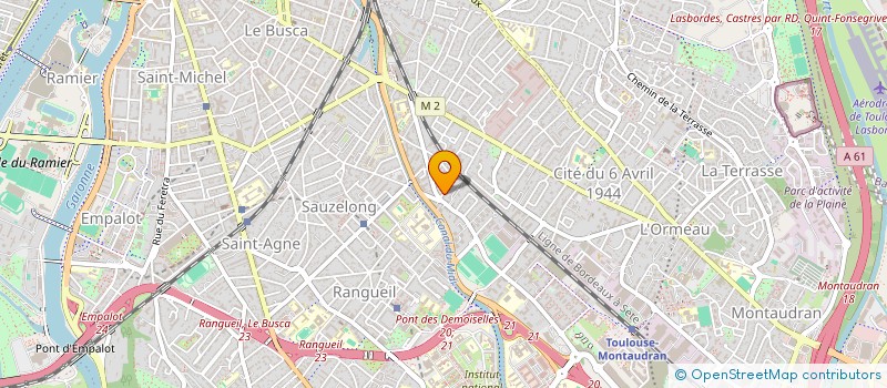 localisation de l'entreprise SCI EMSOGA à TOULOUSE