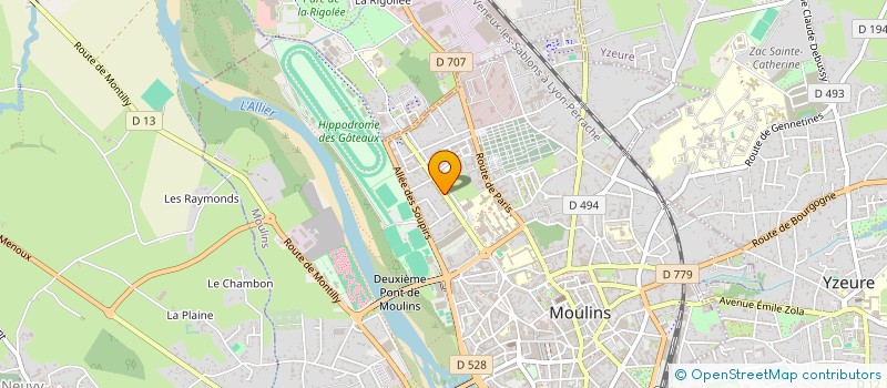 localisation de l'entreprise SCI EMTCE  AVERMES