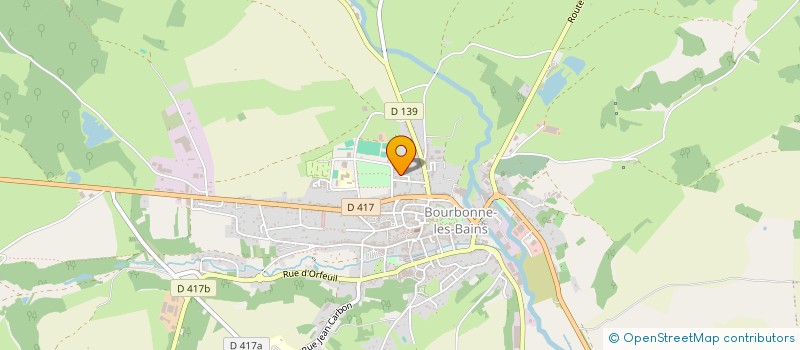 localisation de l'entreprise SCI EMVI à BOURBONNE-LES-BAINS