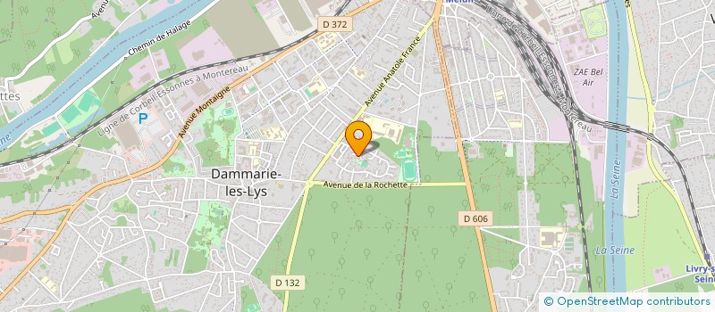 localisation de l'entreprise SCI EMVINANBA à DAMMARIE-LES-LYS