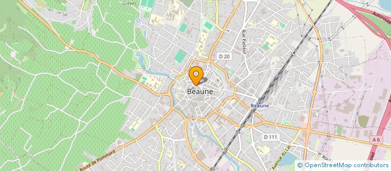 localisation de l'entreprise SCI EMVINI à BEAUNE
