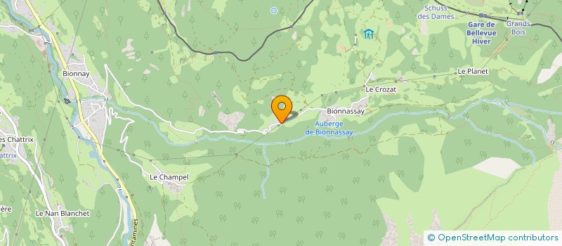 localisation de l'entreprise SCI EMY  SAINT-GERVAIS-LES-BAINS