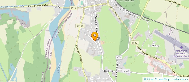 localisation de l'entreprise SCI EMY à MARZY