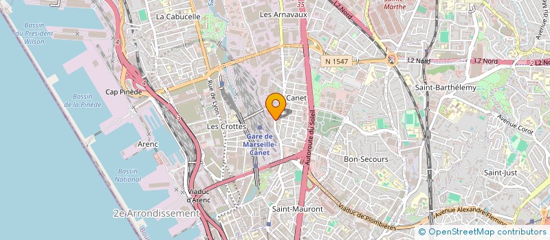 localisation de l'entreprise SCI EMY à MARSEILLE