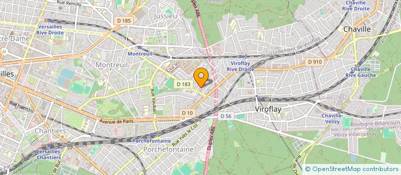 localisation de l'entreprise SCI EMYMI à VERSAILLES