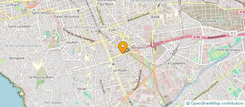 localisation de l'entreprise SCI EMYMO à MARSEILLE