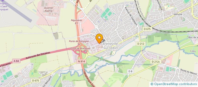 localisation de l'entreprise SCI EMYNOL  BRETTEVILLE-SUR-ODON