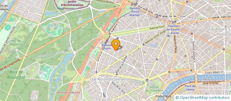 localisation de l'entreprise SCI EMYPAR  PARIS