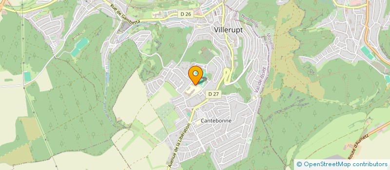 localisation de l'entreprise SCI EN AND CO  VILLERUPT