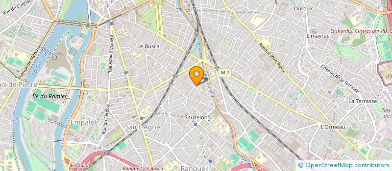 localisation de l'entreprise SCI EN BLANC à TOULOUSE