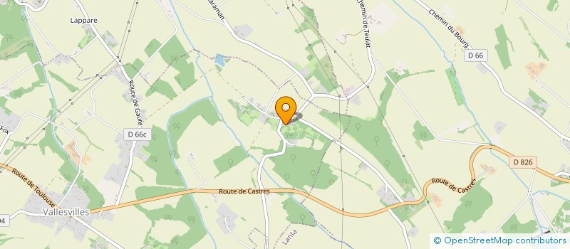 localisation de l'entreprise SCI EN CORN  VALLESVILLES