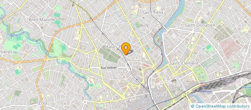 localisation de l'entreprise SCI EN CREUSOT à NANTES
