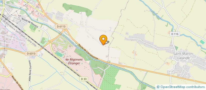 localisation de l'entreprise SCI EN DREUILHE  CASTELNAUDARY