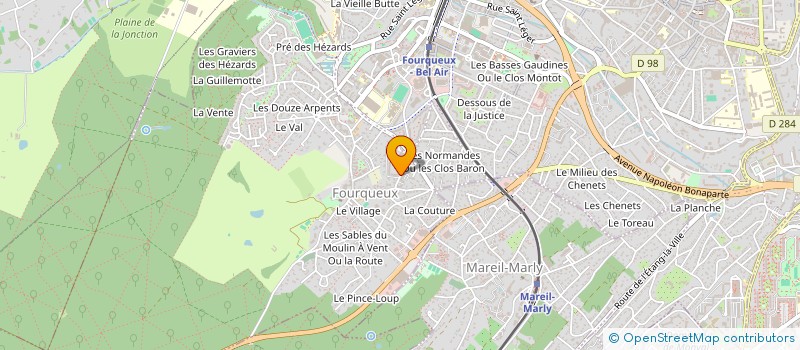 localisation de l'entreprise SCI EN EQUILIBRE  SAINT-GERMAIN-EN-LAYE