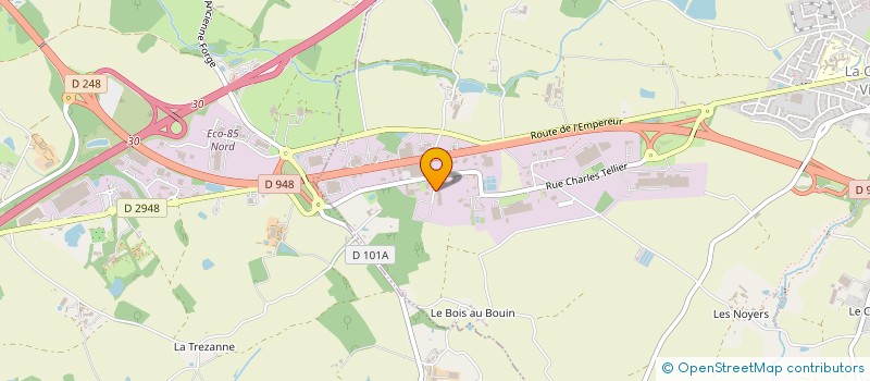 localisation de l'entreprise SCI EN FOLIE  LA CHAIZE-LE-VICOMTE