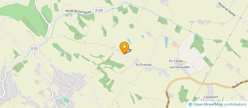 localisation de l'entreprise SCI EN FRANCES  VERFEIL