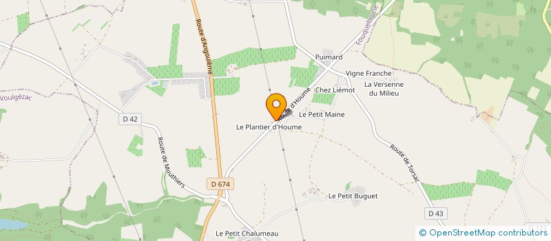localisation de l'entreprise SCI EN GI à FOUQUEBRUNE