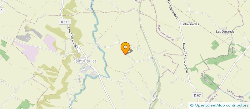 localisation de l'entreprise SCI EN GIL  SAINT-PAULET