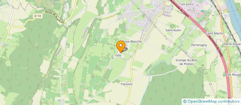 localisation de l'entreprise SCI EN GOY  PLOTTES