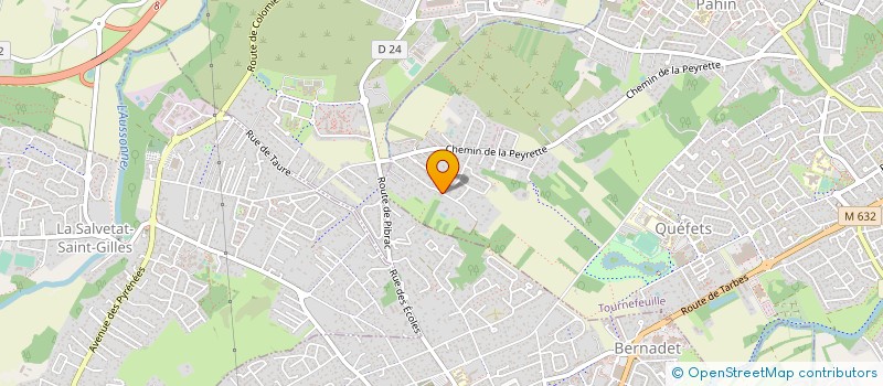 localisation de l'entreprise SCI EN JACCA  TOURNEFEUILLE