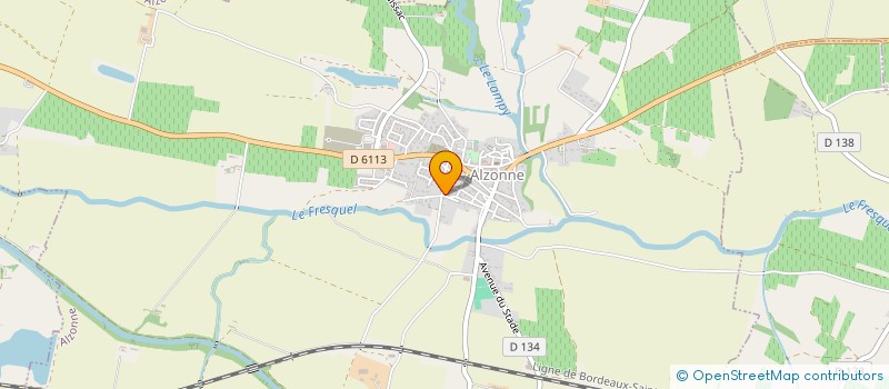 localisation de l'entreprise SCI EN MATTO  ALZONNE