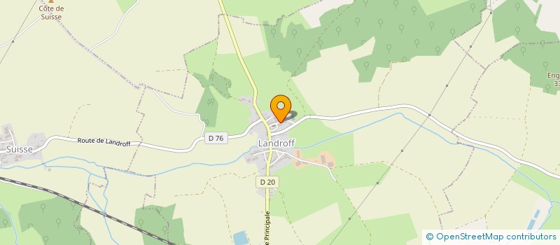 localisation de l'entreprise SCI EN SARRELOUIS  LANDROFF