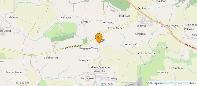 localisation de l'entreprise SCI EN SOL DELAVEGA  GOURLIZON