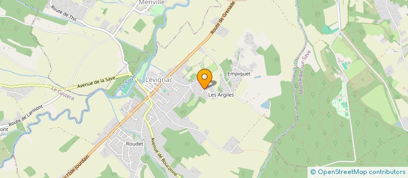 localisation de l'entreprise SCI EN TEOULE  LEVIGNAC