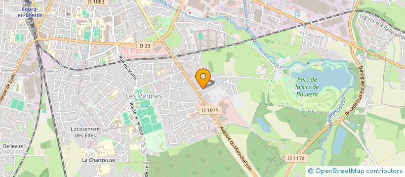 localisation de l'entreprise SCI EN VIE à BOURG-EN-BRESSE