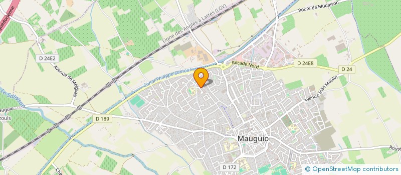 localisation de l'entreprise SCI ENAIROL  MAUGUIO