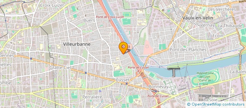 localisation de l'entreprise SCI ENAR 770  VILLEURBANNE