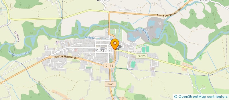 localisation de l'entreprise SCI ENCL à MIREPOIX
