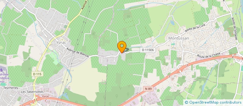 localisation de l'entreprise SCI ENCLOS DE LA MOULINE  MONTUSSAN