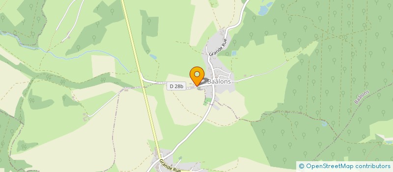 localisation de l'entreprise SCI ENCLOT NOTRE DAME  BAALONS