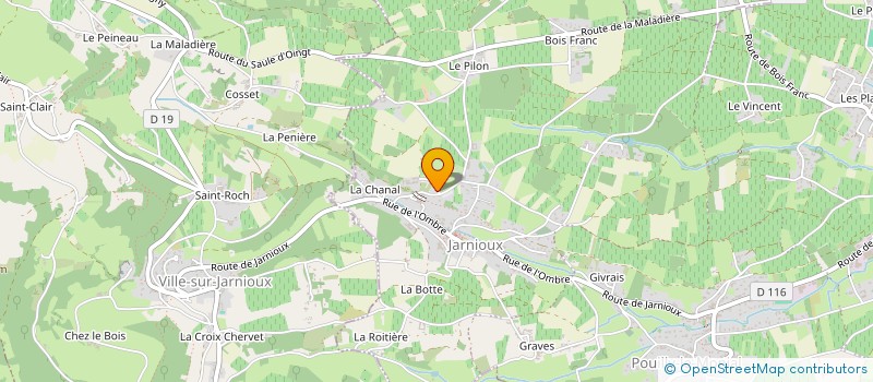 localisation de l'entreprise SCI ENCM à PORTE-DES-PIERRES-DOREES
