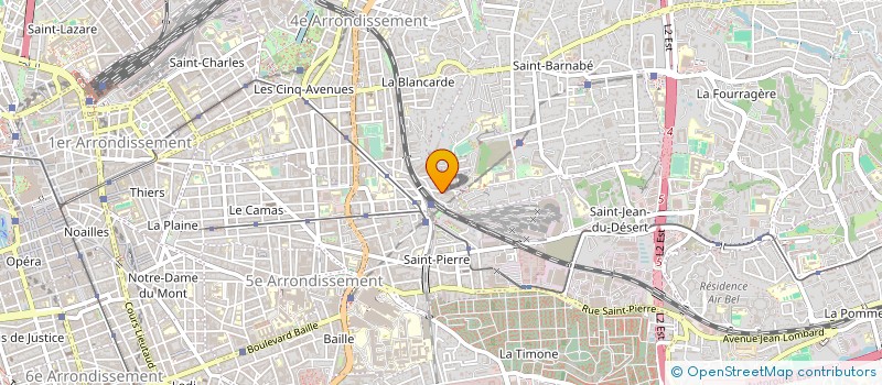 localisation de l'entreprise SCI ENCO à MARSEILLE