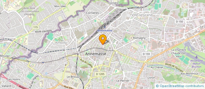 localisation de l'entreprise SCI ENDELS ENE à ANNEMASSE