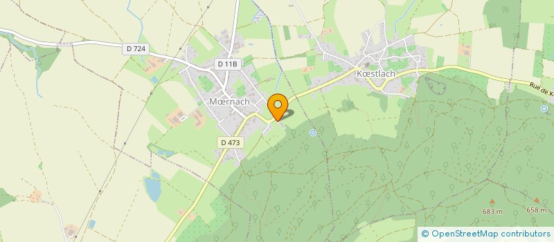 localisation de l'entreprise SCI ENDERLIN  MRNACH