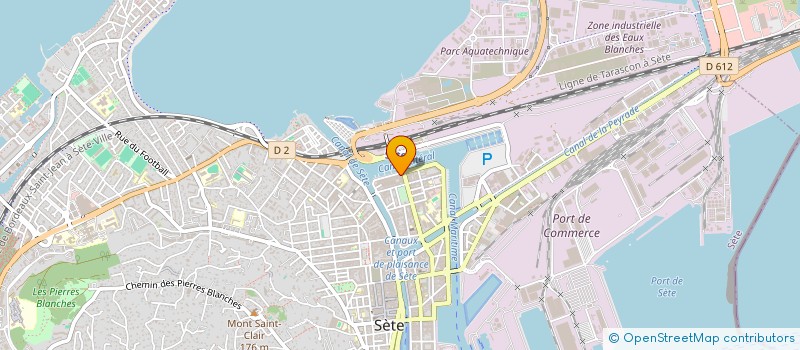 localisation de l'entreprise SCI ENDLESSE SUMMER  SETE