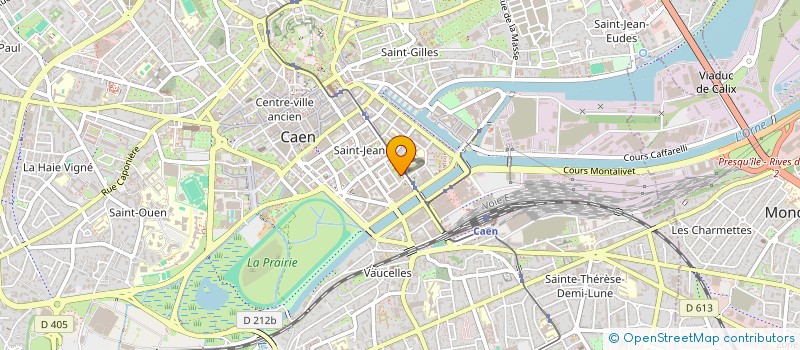 localisation de l'entreprise SCI ENDOC à CAEN