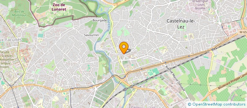 localisation de l'entreprise SCI ENDOCAB  CASTELNAU-LE-LEZ