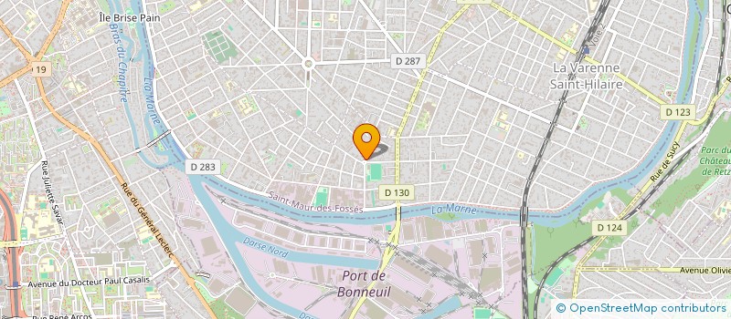 localisation de l'entreprise SCI ENDYMMO à SAINT-MAUR-DES-FOSSES