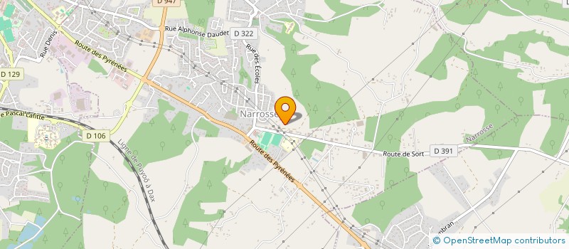 localisation de l'entreprise SCI ENE AMETCHEA  NARROSSE